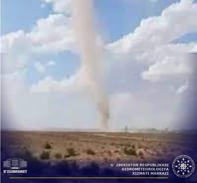 #o‘zgidromet #mutaxassis #sirdaryo #tornado #shamol #quyun