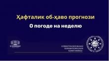 Прохладная погода сохранится в самом начале недели, в дальнейшем вновь ожидается повышение температуры.